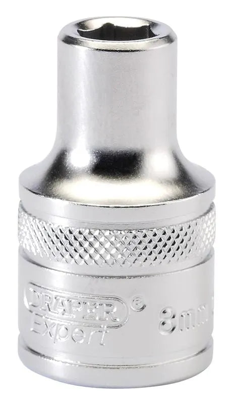 Draper 1/2" Sq. 6 Point Metric Socket (8mm)