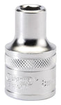 Draper 1/2" Sq. 6 Point Metric Socket (8mm)