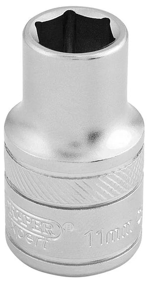 Draper 1/2" Sq. 6 Point Metric Socket (11mm)