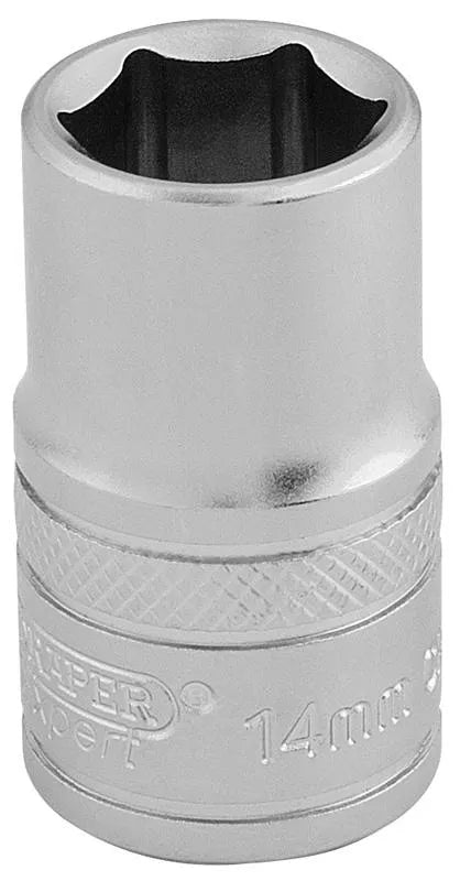 Draper 1/2" Sq. 6 Point Metric Socket (14mm)