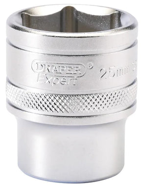 Draper 1/2" Sq. 6 Point Metric Socket (25mm)