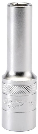 Draper 1/2" Sq. 6 Point Metric Deep Socket (10mm)