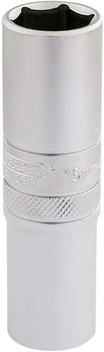 Draper 1/2" Sq. Dr. 6 Point Metric Deep Socket (16mm)