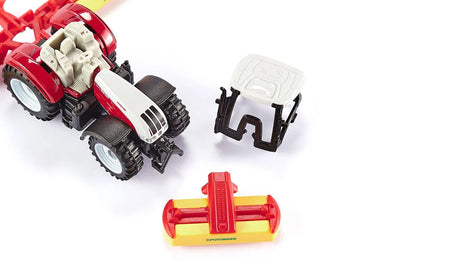 Siku Steyr Tractor with Pottinger Mower Combination 1:87