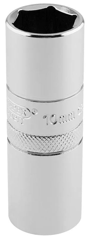 Draper 1/2" Sq. 10mm Thread 6 Point Spark Plug Socket (16mm Socket)
