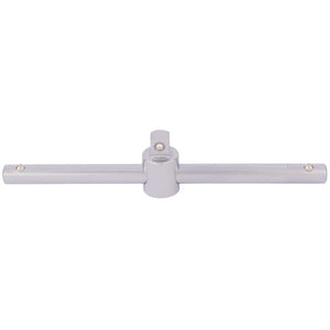 Draper Satin Chrome Sliding T Bar 3/8" Sq. Dr.