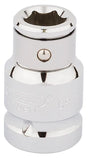 Draper 1/2" Sq. x 10mm Hexagon Screwdriver Bit Holding Socket