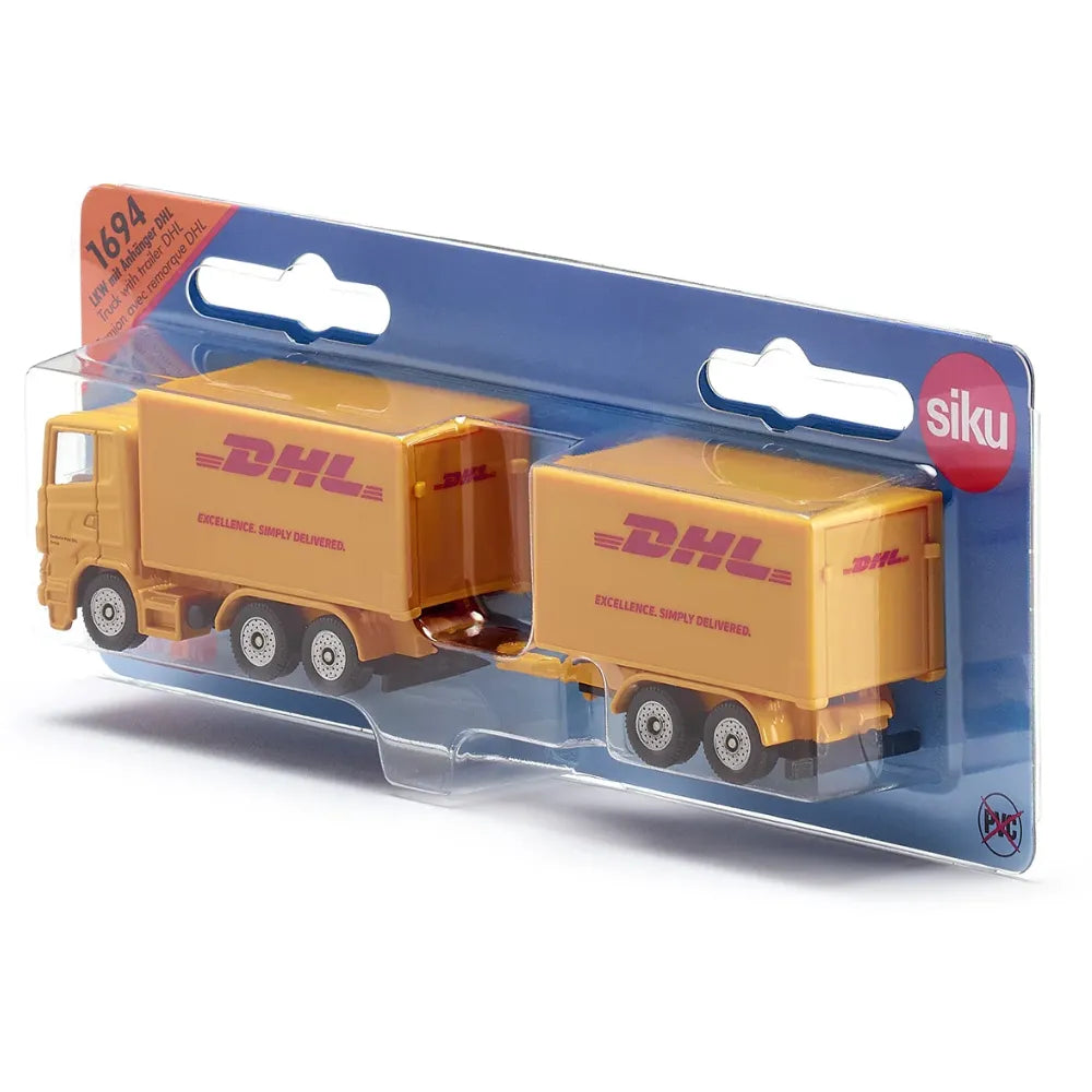 Siku DHL Truck with Trailer 1:87