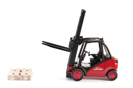 SIKU Forklift Truck - Detailed Model with Movable Lift and Rubber Tires