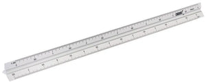 Aluminium Triangle Scale Rule (300mm)