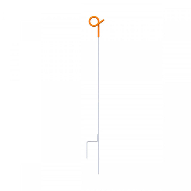 Gallagher Pigtail Spring Steel Post with Curling Insulator