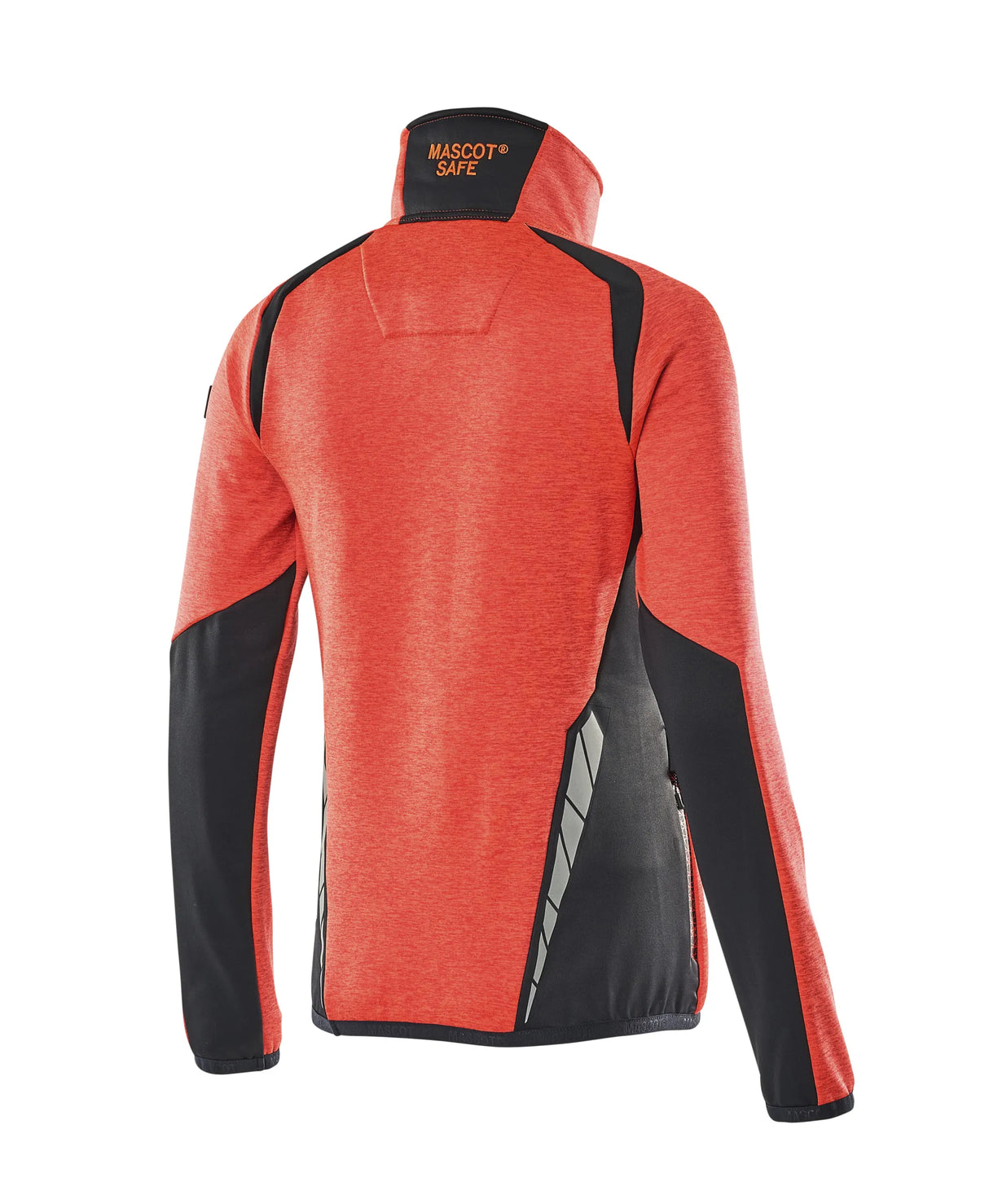 Mascot Ladies Fleece Half Zip Red