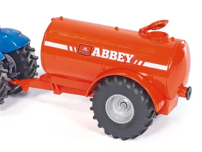 SIKU New Holland Tractor with Single Axle Vacuum Tanker Toy - 1:50 Scale | SIKUFARMER Series