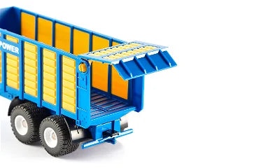 SIKU New Holland Tractor with Silage Trailer Toy - 1:50 Scale | SIKUFARMER Series