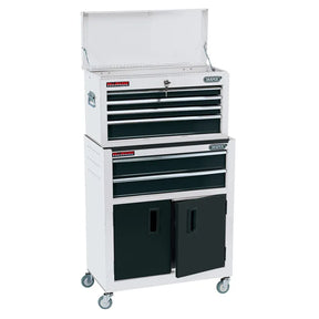 Draper 24" Combined Roller Cabinet and Tool Chest (6 Drawer)