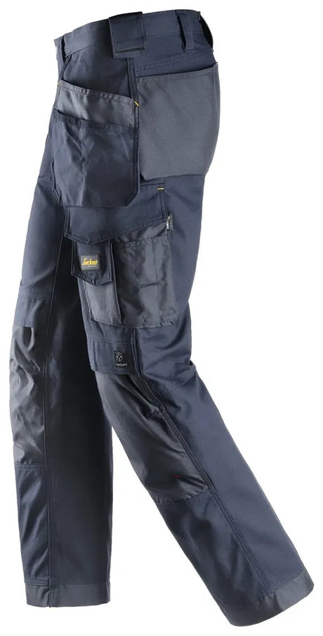 Snickers 3214 Canvas+ Craftsmen Holster Pockets Trousers - Navy