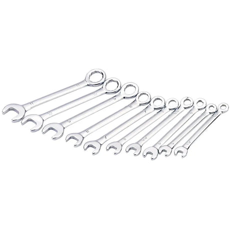 Draper Metric Midget Combination Spanner Set (10 Piece)