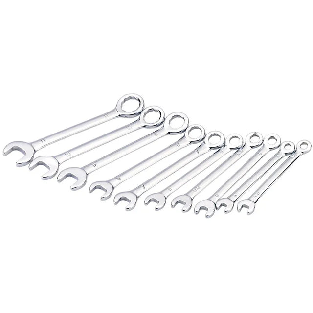 Draper Metric Midget Combination Spanner Set (10 Piece)