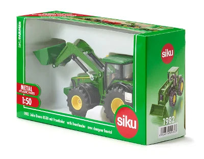 SIKU John Deere 8430 with Front Loader - Detailed 1:50 Scale Model