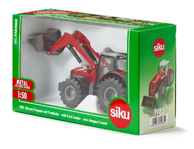 SIKU Massey Ferguson 8690 with Front Loader - Detailed 1:50 Scale Model