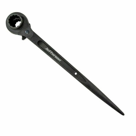 Jefferson Ratchet Podger Spanner 19 x 22mm Double Socket Wrench