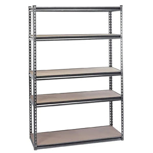 Heavy Duty Steel Shelving Unit - Five Shelves (L1220 x W450 x H1830mm)