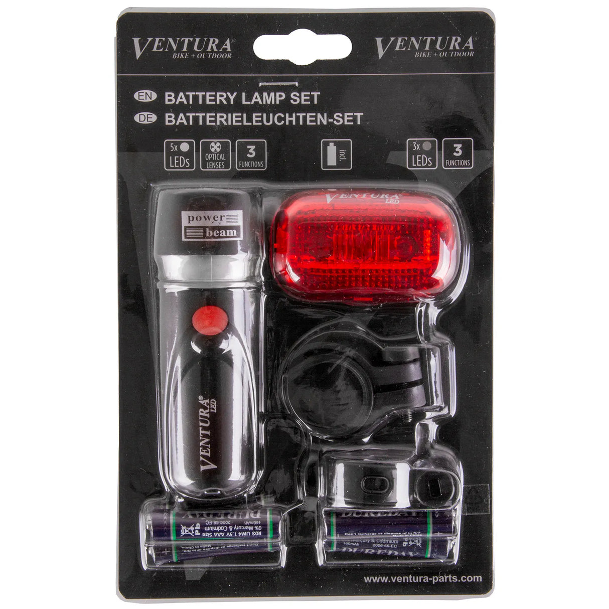 VENTURA Battery lighting set