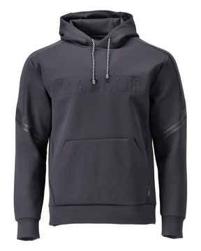 Mascot Water-Repellent Fleece Hoodie-Navy 