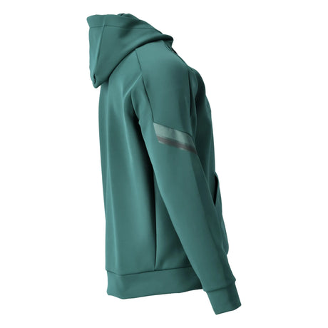 Mascot Water-Repellent Fleece Hoodie-Green