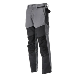 Mascot Ultimate Stretch Trousers with Kneepad Pockets Grey/Black