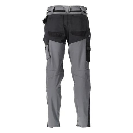 Mascot Ultimate Stretch Trousers with Kneepad Pockets Grey/Black