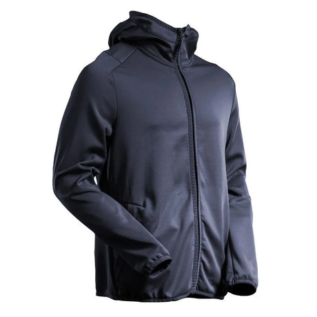 Mascot Fleece Jumper with Hood Black