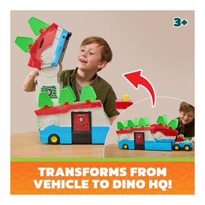 PAW Patrol The Dino Movie Playset Dino Mobile Headquarters
