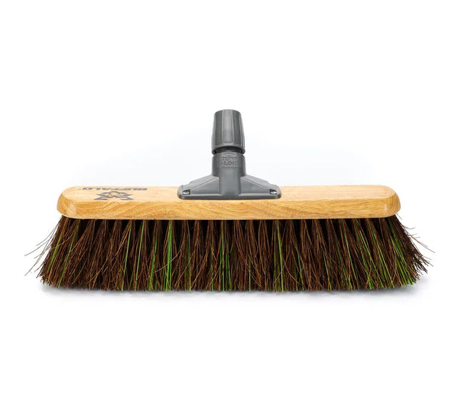 Buffalo 18" Platform Broom Head with Stiff Bassine Mix and Tuff-Lok Bracket