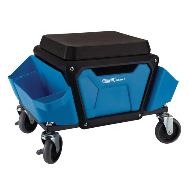 Draper Work Stool Blue