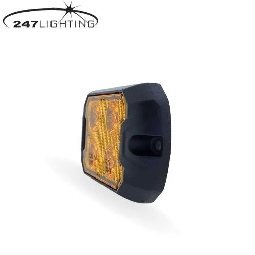 247 4 LED Directional Lamp | 10W, 10 Flash Patterns, IP67 Rated - CA 7124