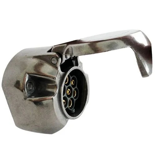 247 7 Pin Aluminium Socket - Durable 12 Volt Trailer Connector - CA311PBULK