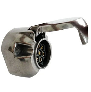 247 7 Pin Aluminium Socket - Durable 12 Volt Trailer Connector - CA311BULK