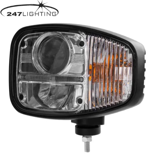 247 Combo LED Head Light (Right) | RHD - 82W, 5200 Lumens, IP68 Rated, 4-in-1 Function - CA 6165R