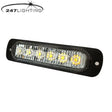 247 LED Directional Warning Light | Amber - 3W, 19 Flash Patterns, IP67 Rated - CA 7073A