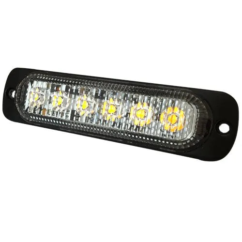 247 LED Directional Warning Red Light - 3W, 19 Flash Patterns, IP67 Rated - CA7073R