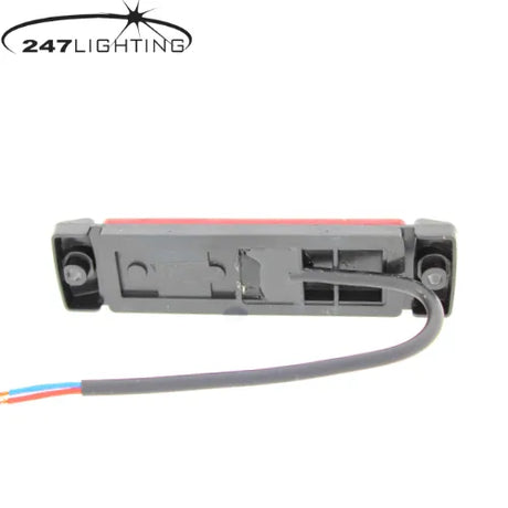247 Red LED Marker Lamp - IP65 Rated, 12-24V Surface Mount Light - CA 9310R