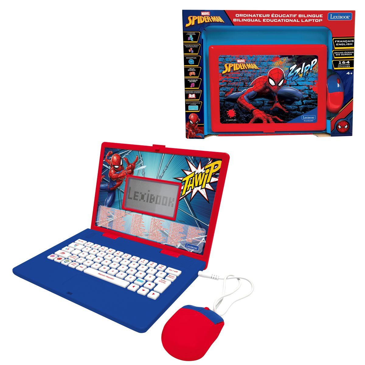 Spider-Man Bilingual Educational Laptop