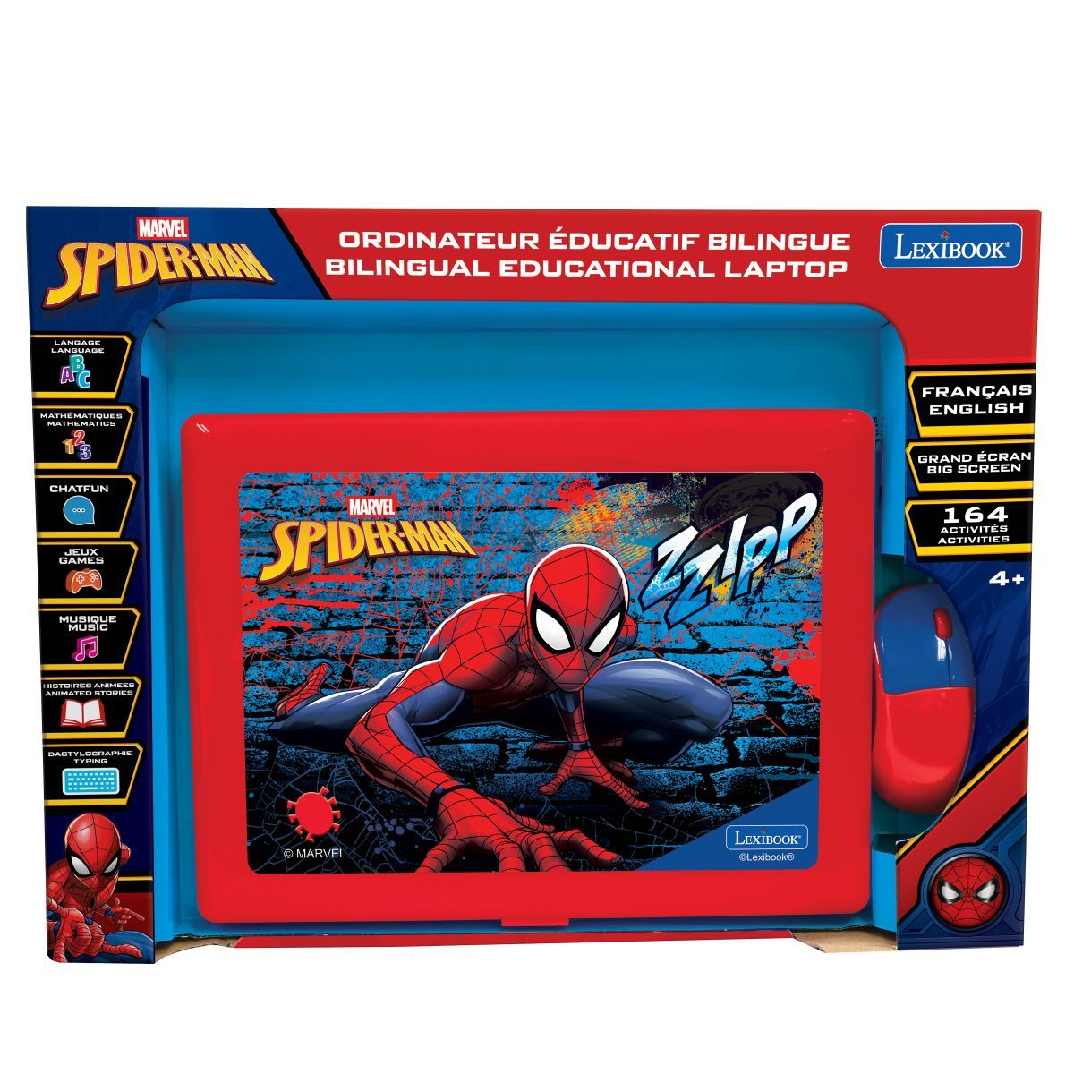 Spider-Man Bilingual Educational Laptop