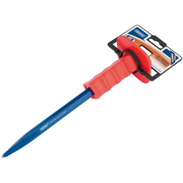 Draper Point Chisel With Hand Guard, 300 x 16mm