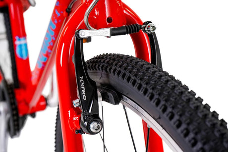 Junior Red Squish Bike 15" Frame, 26-inch Wheels for Ages 11+ | Lightweight Alloy