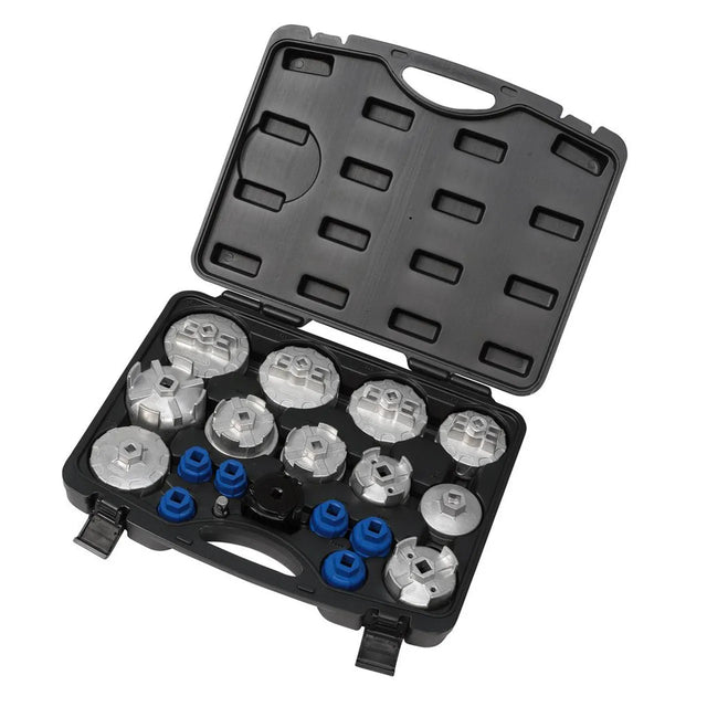 Draper Oil Filter Cap Wrench Set (19 Piece)