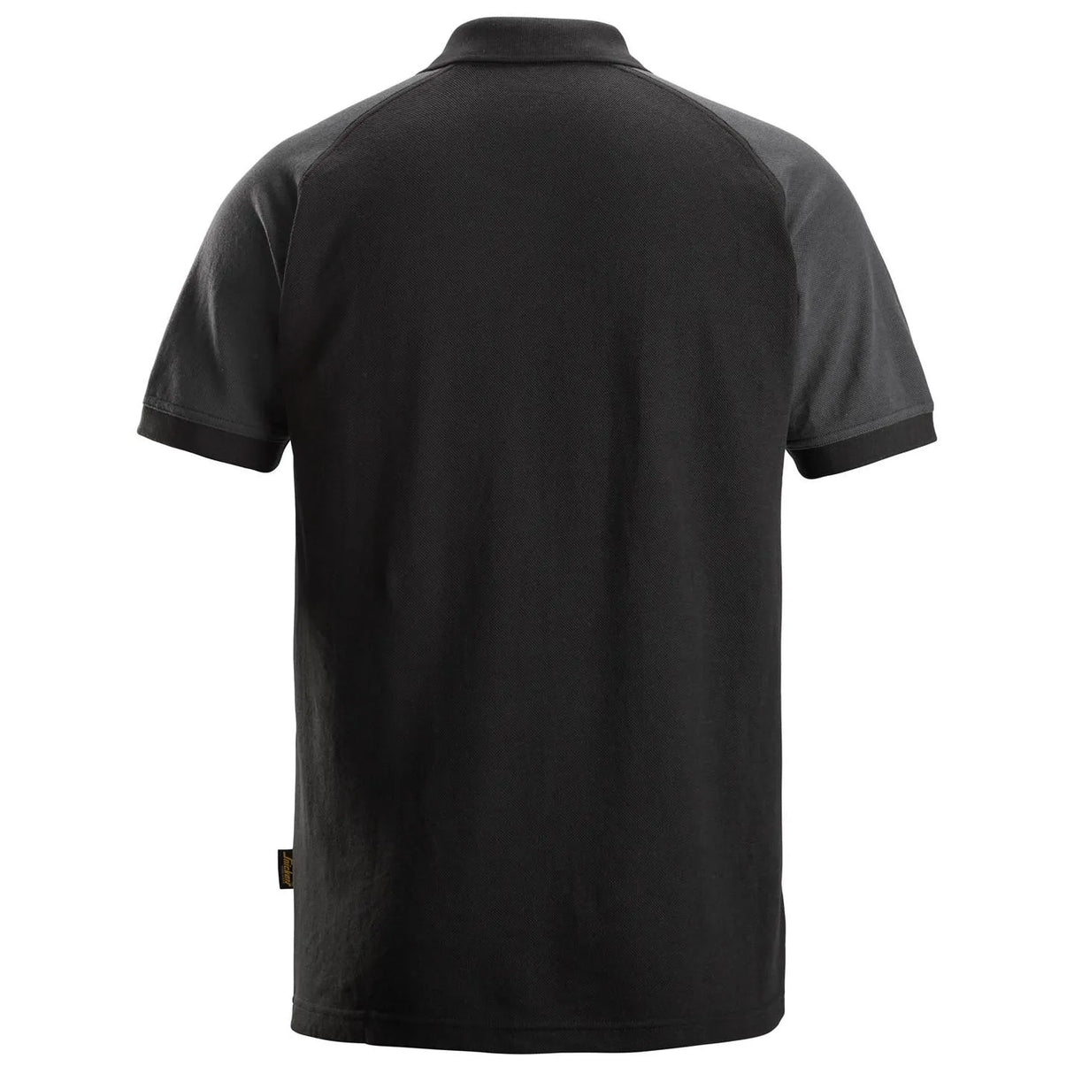 Snickers Two Coloured Polo Shirt Black/Steel Grey