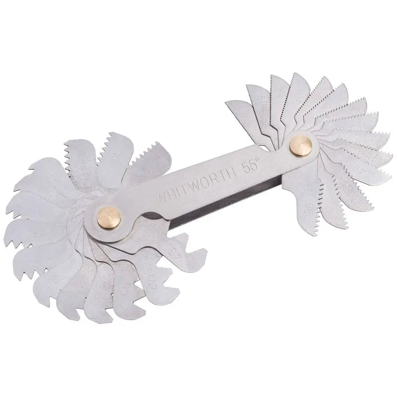 UNF and UNC Screwpitch Gauge Set, 62TPI, 28 Blade 4