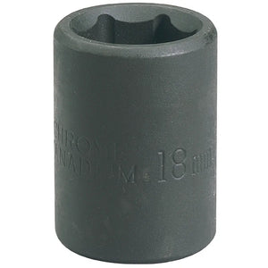 Draper Impact Socket, 1/2" Sq Dr, 21mm
